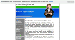 Desktop Screenshot of hauskauftipps24.de